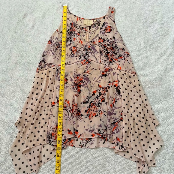 Anthropologie Vanessa Virginia Garden Pop Tank Top - Picture 5 of 10